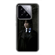 Чохол з дизайном Венздей 2 на Xiaomi 14 – Венздей в костюмі