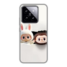 Чехол с принтом Лабубу для Xiaomi 14 – Labubu