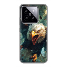 Чехол с картинкой «Хищники» для Xiaomi 14 – Орёл