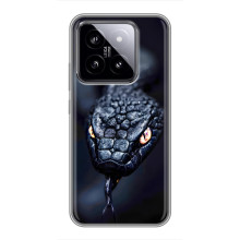 Чехол с картинкой «Хищники» для Xiaomi 14 – Змея