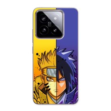 Купить Чохли на телефон з принтом Anime для Сяомі 14 – Naruto Vs Sasuke