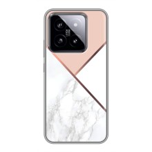 Мраморний чехол на Xiaomi 14 (VPrint) (Тройний мрамор)