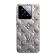 Текстурный Чехол Louis Vuitton для Сяоми 14 – Бежевый ЛВ