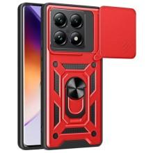 Ударопрочный чехол Camshield Serge Ring для Xiaomi 14T Pro – Красный