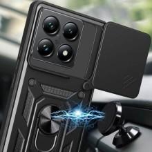 Ударопрочный чехол Camshield Serge Ring для Xiaomi 14T Pro – Черный