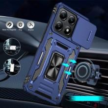 Ударопрочный чехол Camshield Army Ring для Xiaomi 14T Pro – Синий
