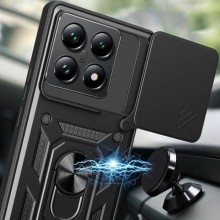 Ударостійкий чохол Camshield Serge Ring для Xiaomi 14T Pro – Чорний