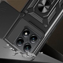 Ударостійкий чохол Camshield Serge Ring для Xiaomi 14T Pro – Чорний