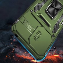 Ударостійкий чохол Camshield Army Ring для Xiaomi 14T Pro – Оливковий