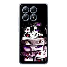 Чехлы Персонажи Аниме Наруто для Xiaomi 14T Pro (AlphaPrint) – Глаза Anime