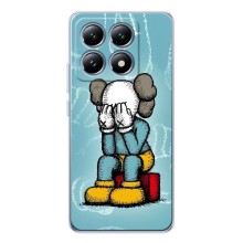 Чохли для Xiaomi 14T Pro - Bearbrick Louis Vuitton (PREMIUMPrint) (Плач Bearbrick)