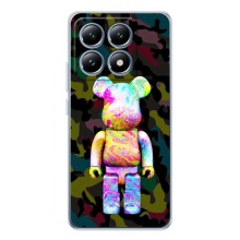 Чохли для Xiaomi 14T Pro - Bearbrick Louis Vuitton (PREMIUMPrint) (Яскравий Bearbrick)