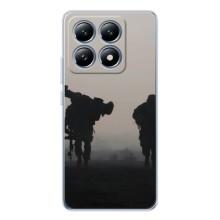 Чехлы на военную тематику для Xiaomi 14T Pro – Бой солдат