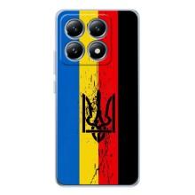 Чехлы УПА (Красно-Чёрный) на Xiaomi 14T Pro – Флаг УПА