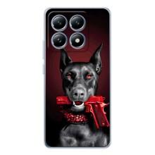 Чехол ДОБЕРМАН для Xiaomi 14T Pro – Доберман злой