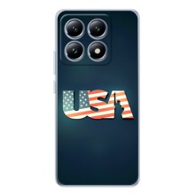 Чехол Флаг USA для Xiaomi 14T Pro