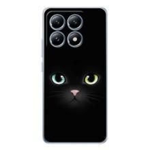 Чехол на тематику: Коты для Xiaomi 14T Pro – Черный Котик