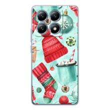 Чехол Санта Клаус для Xiaomi 14T Pro (Одежда)