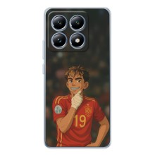 Чехол с футболистом Ламин Ямаль Xiaomi 14T Pro (Ямаль аниме)