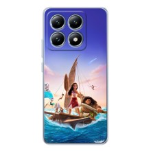 Чехол с мультфильмом Моана Xiaomi 14T Pro (Моана и Мауи)