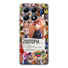 Чехол Зоотрополіс на Xiaomi 14T Pro – Коллаж Зоо