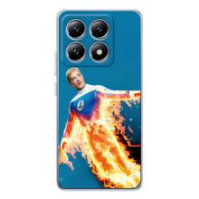 Чехол с принтом Фантастическая четверка для Xiaomi 14T Pro – Человек-Факел