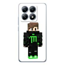 Чохли для Xiaomi 14T Pro (Персонажі МайнКрафт) – Зелений хлопчик