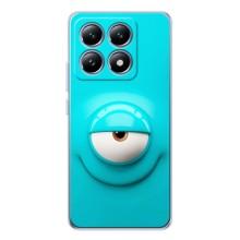 Силиконовые Чехлы (смешные стикеры) для Xiaomi 14T Pro – Одноглазик