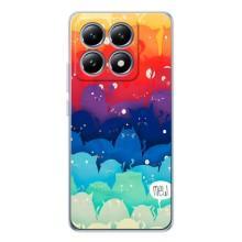 Силиконовый чехол с котиком для Xiaomi 14T Pro – Mew