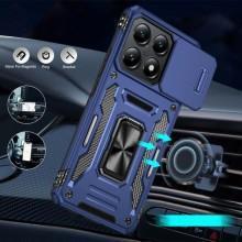 Ударопрочный чехол Camshield Army Ring для Xiaomi 14T – Синий