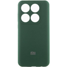 Чехол Silicone Cover Lakshmi Full Camera (AAA) with Logo для Xiaomi 14T – Зеленый