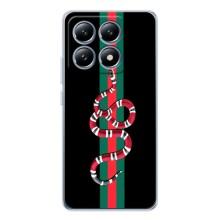 Чехлы Бренд GUCCI для Xiaomi 14T – Змей Гуччи