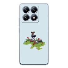Чехлы с картинкой собаки Патрон для Xiaomi 14T (AlphaPrint) (Сапер Пес)