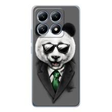 Чехлы с Пандами на Xiaomi 14T – Панда в очках