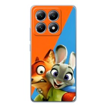 Чохли ЗООТРОПОЛІС для Xiaomi 14T (Нік і Хопс)