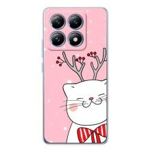 Чехол на тематику: Коты для Xiaomi 14T – Зимний кот