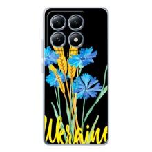 Чохол на Xiaomi 14T (Український дизайн) (Україна в квітах)