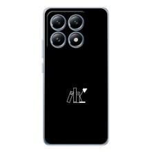 Чехол с картинками на черном фоне для Xiaomi 14T – Книжки