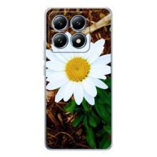 Чохол з ромашками на Xiaomi 14T – Біла ромашка