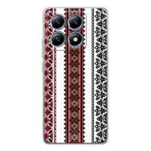 Силиконовый Чехол на Xiaomi 14T с картинкой Вышиванки (Вышиваночки)
