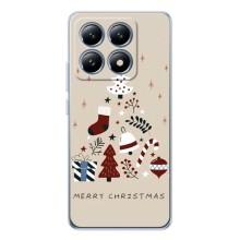 Чехол Санта Клаус для Xiaomi 14T – Merry Christmas