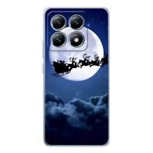 Чехол Санта Клаус для Xiaomi 14T – Санта - луна