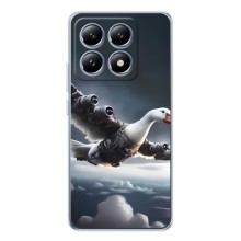 Чохол з мемом Тралалело тралала на Xiaomi 14T (Бомбардіні гусіні)
