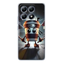 Чохол з мемом Тралалело тралала на Xiaomi 14T (Капучіно асасіно)