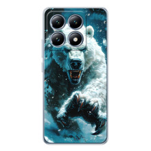 Чехол с картинкой «Хищники» для Xiaomi 14T – Медведь