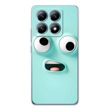 Силиконовые Чехлы (смешные стикеры) для Xiaomi 14T – мордочка