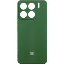 Чехол Silicone Cover Lakshmi Full Camera (AA) with logo для Xiaomi 15 Pro – Зеленый
