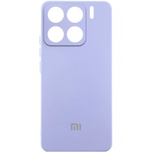 Чохол Silicone Cover Lakshmi Full Camera (AA) with logo для Xiaomi 15 Pro – Бузковий