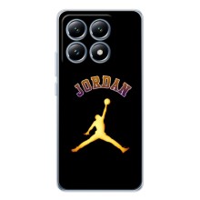 Чохли для Xiaomi 15 Pro - з картинкою JORDAN (AlphaPrint) (Jordan Gold)