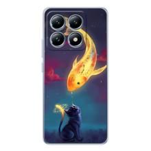 Чехол на тематику: Коты для Xiaomi 15 Pro – Встреча